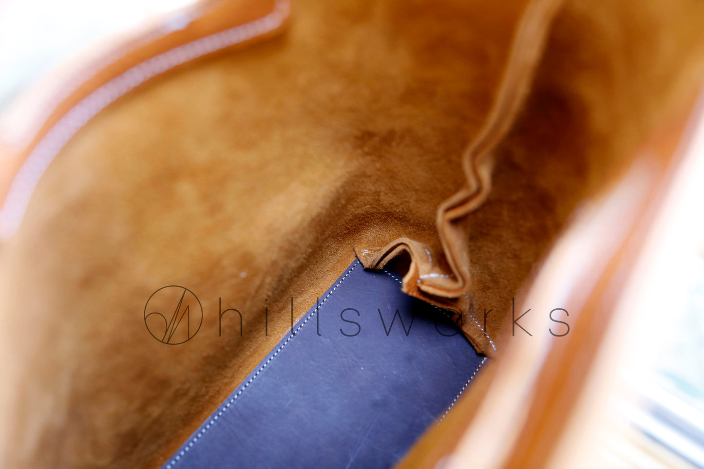 Square urban tote/tan(made to order)