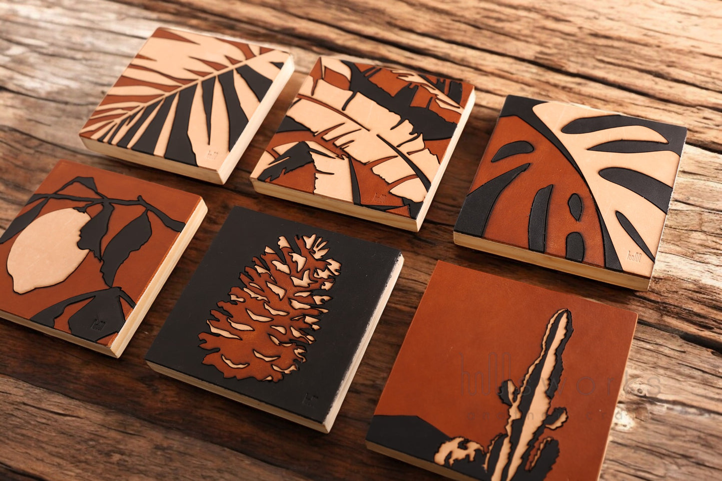 Handcrafted Leather Citrus Wall Art, Artistic Handmade Lemon tree Decor for house, Ideal Gift for Nature Enthusiasts